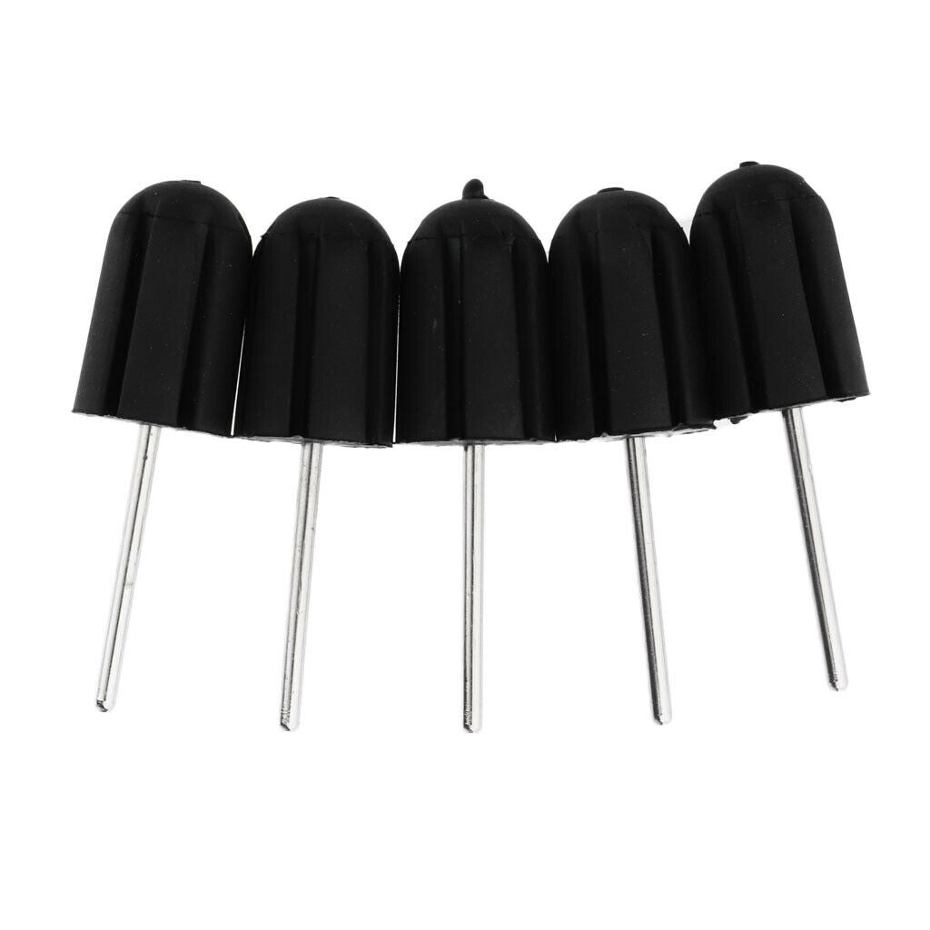 15pcs/set Mandrel Drill Bits 2.35mm Shank for Nail Drill Sanding Band and Caps,
