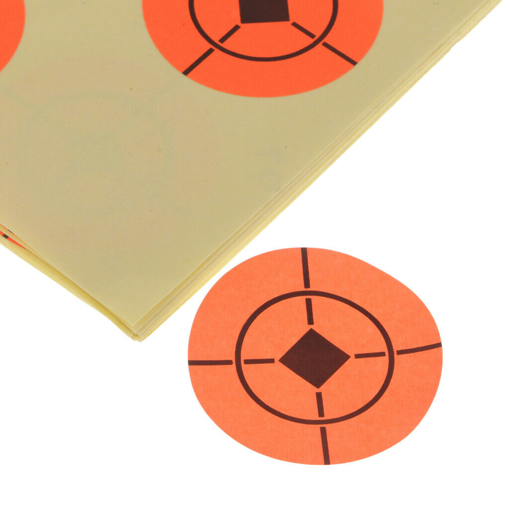 Targets - 1.6 inch    Reactive Self Adhesive Hunting Targets - Paper Targets