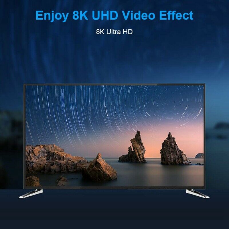 8K MI Cable 6.6Ft,MI 2.1 Cable Support 8K@60Hz,4K@120Hz, Ultra-High Speed 48GbU4
