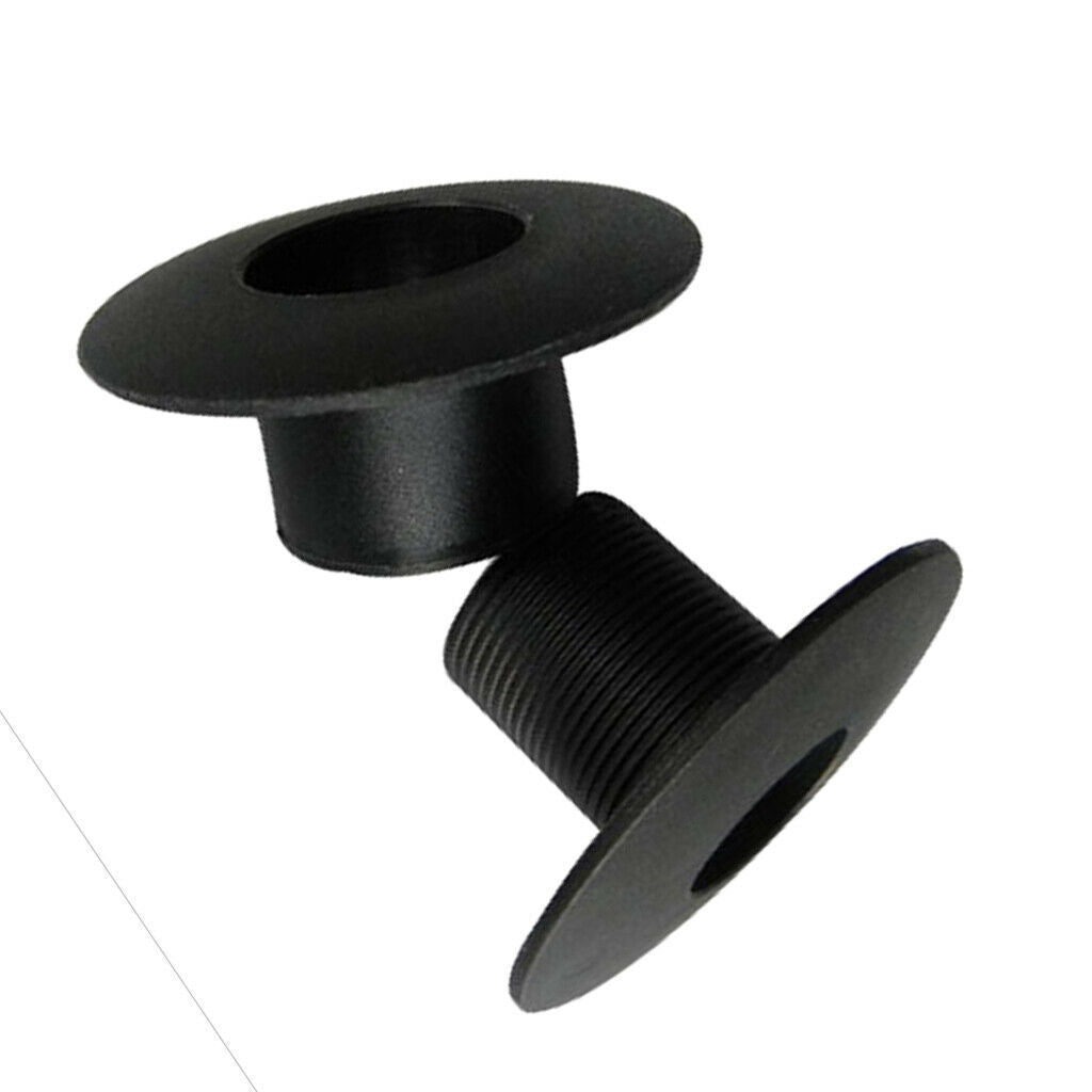2 Pieces Foosball Bearing Table Football Game Bearings Replacement Black