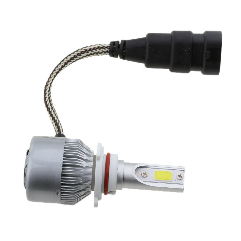 2X White LED Headlight Bulb Headlamp 6000K 3800LM 36W Car Driving Light 9006