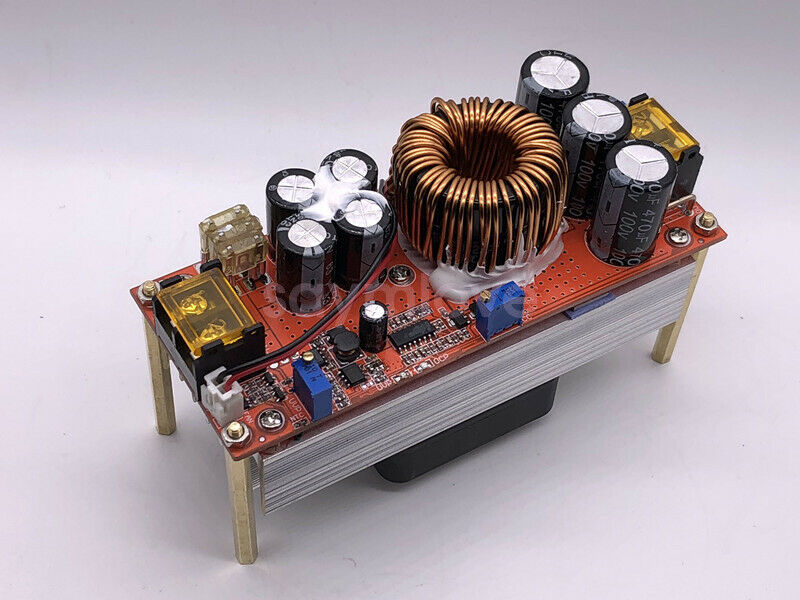 1500W 30A DC Boost Converter Step-up Power Supply Module IN 10-60V OUT 12-90V