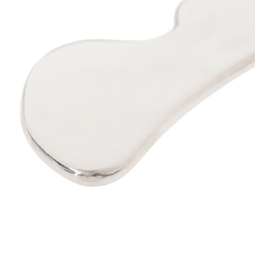 Medical grade 304 SPA body stainless steel gua sha board scraping massager BR