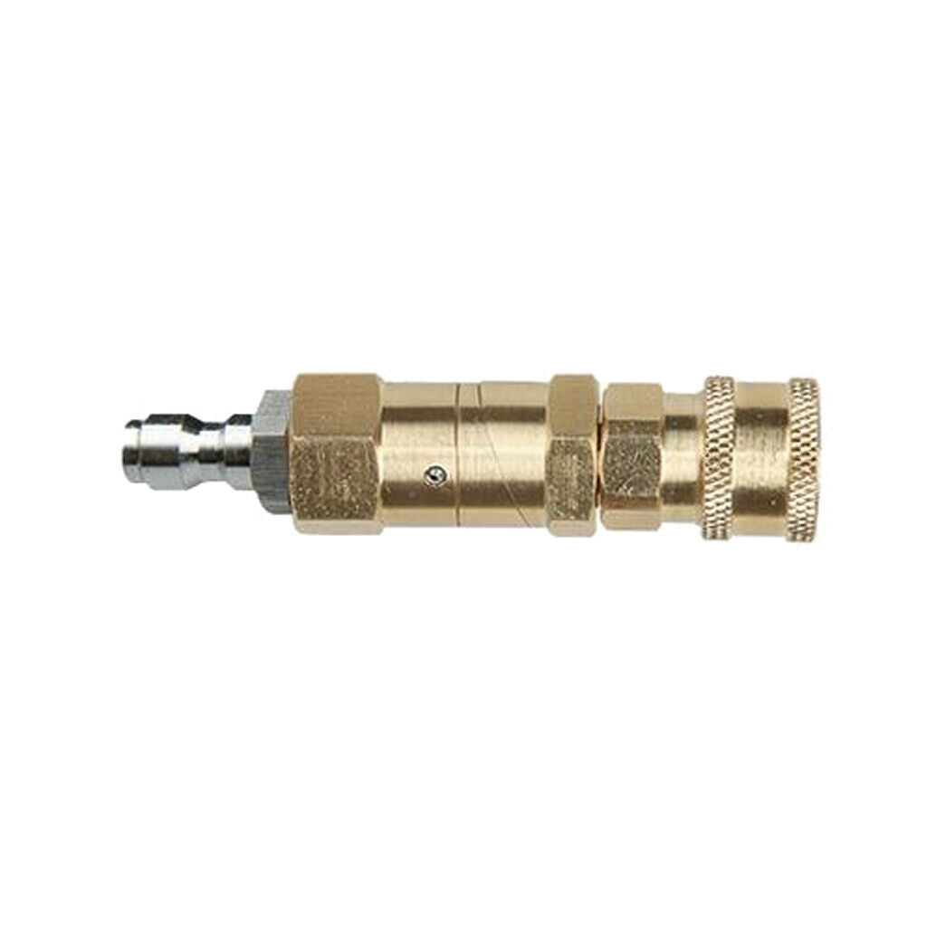 1/4'' Quick Connect Pivoting Coupler Pressure Washer Hose Adapter Quick Coupler