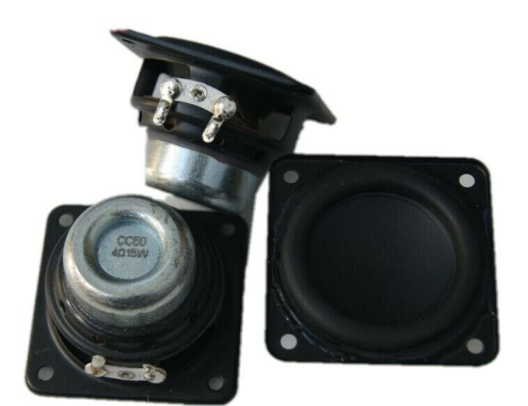 2pcs 2"inch 48MM neodymium full frequency speaker Loudspeaker 4 ohms 15 watts
