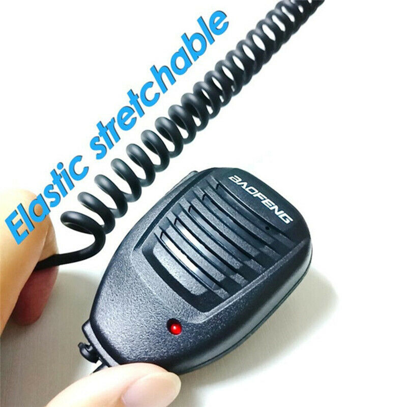 Baofeng UV-5R Speaker Mic Microphone For Walkie Talkie Dual Band Radio NewBDAU