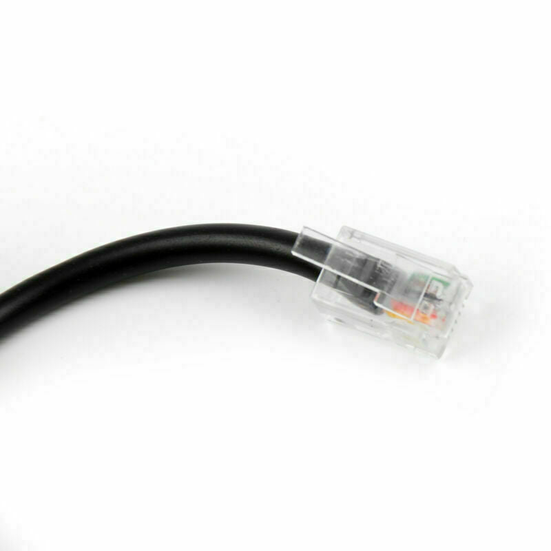 5Pcs RJ45 6PIN Speaker Mic Cable Line Cord For Yaesu MH48A FT-8800/1802 Radio CA