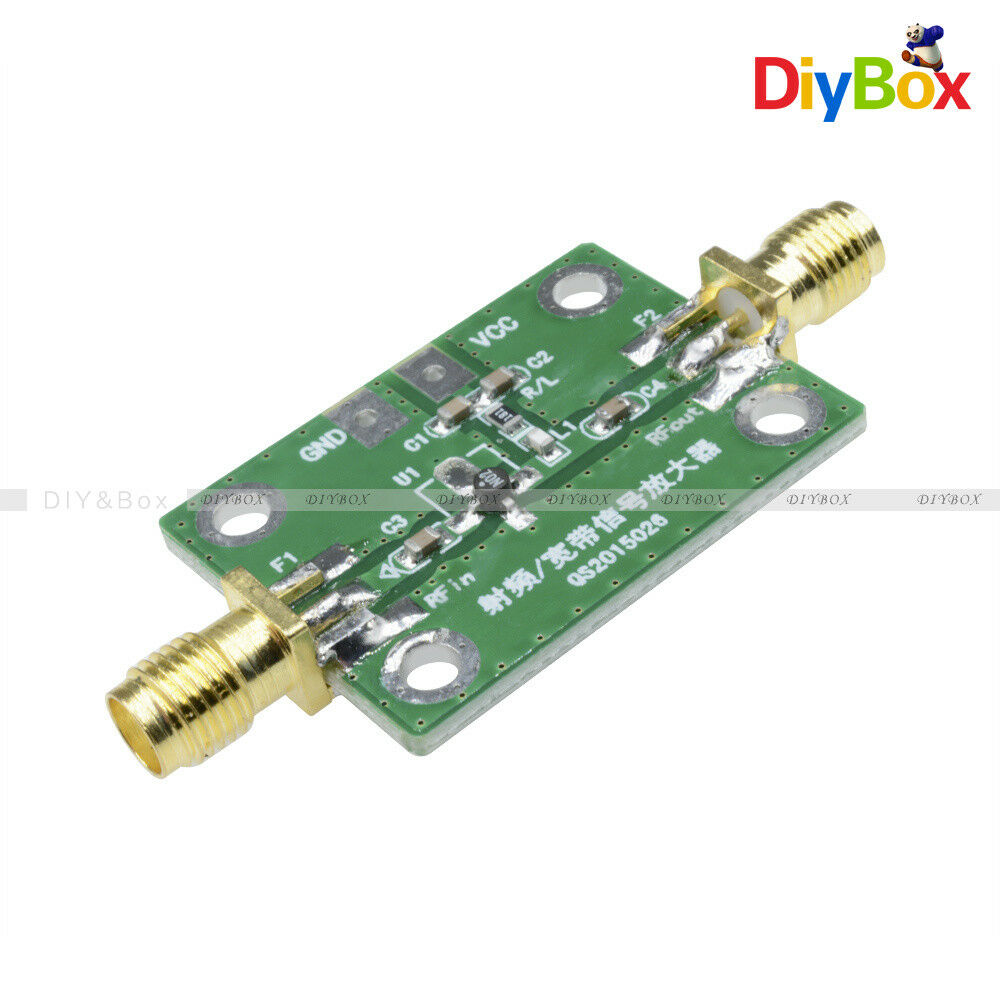 0.1MHz-2000MHz 2Ghz RF Wideband Signal Amplifier 30dB low-noise LNA Broadband