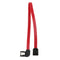 SATA 3 III Data Cable High  6Gbps 90 Degree Locking Clips 12''