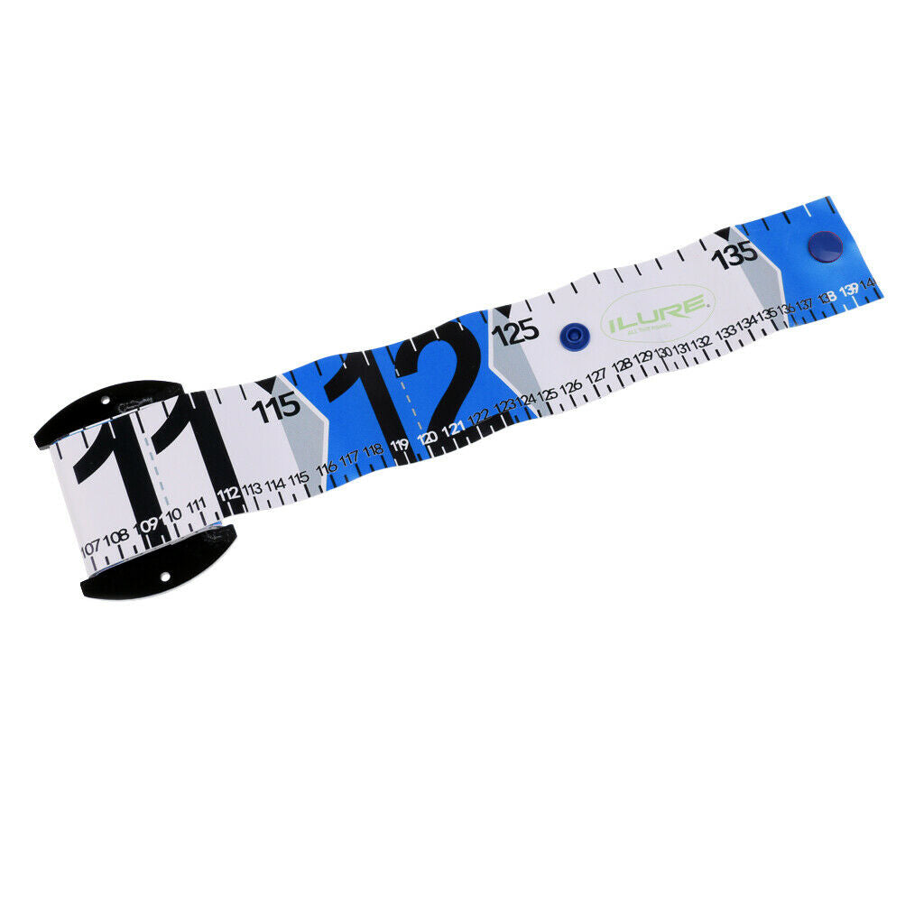 2Pcs Waterproof Accurate   Measuring Ruler Board for Fishing Competition