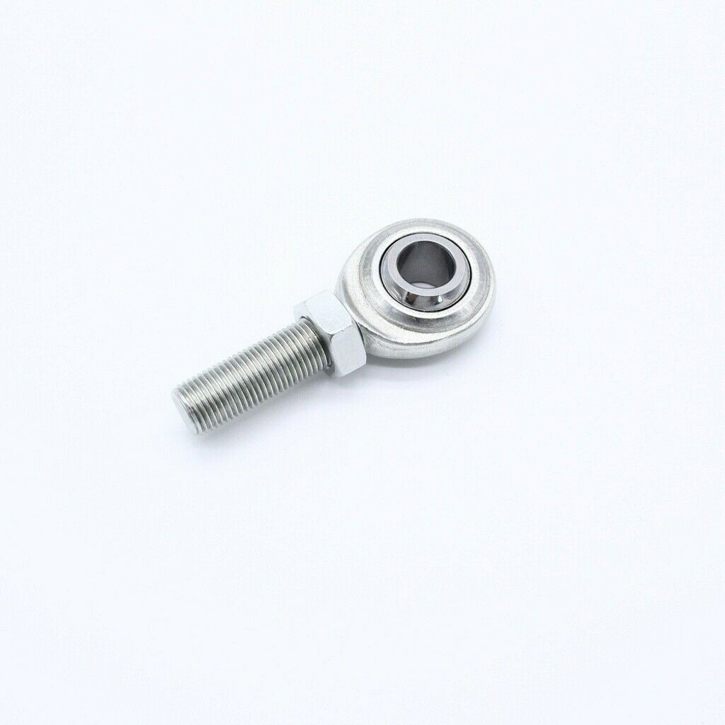 new  2pcs 1/2 x 1/2-20 Male LH Rod Ends Heim Joint Heims CML-8 Jam Nut