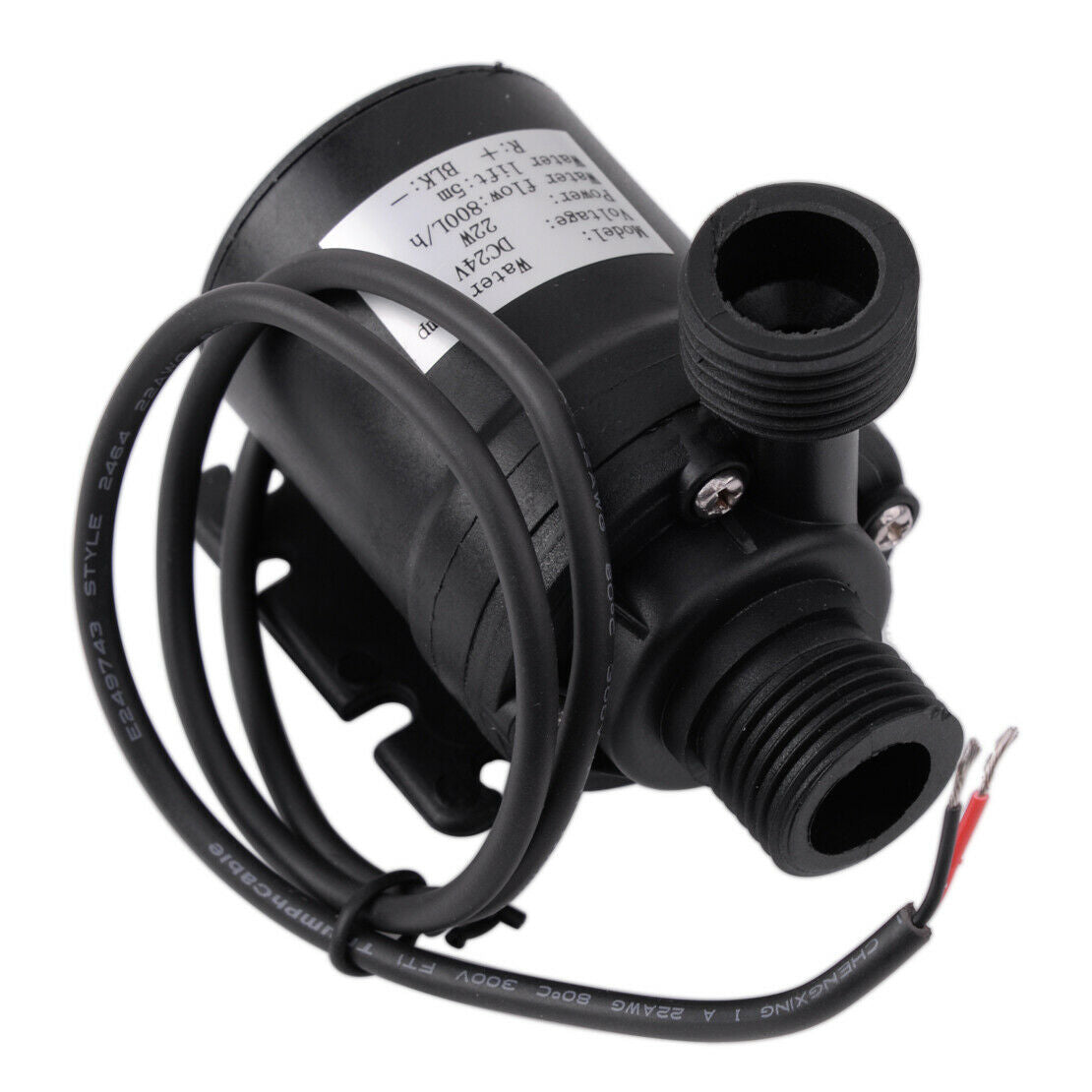 DC 24V 800L/h 5m Lift Solar Hot Water Circulation Brushless Motor Pump An