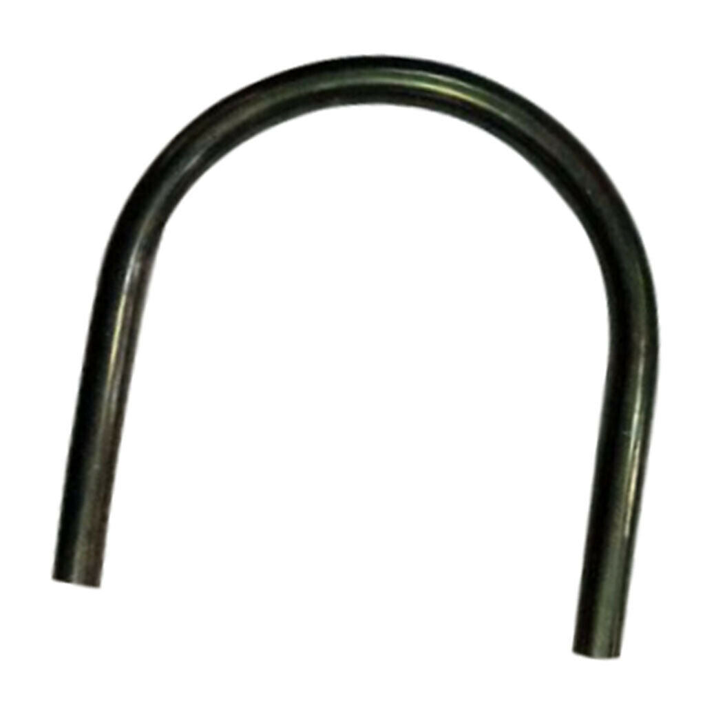 230mm Steel Flat Rear Seat Frame Hoop Safety Grab Bar Hand Rail for Cafe Racer