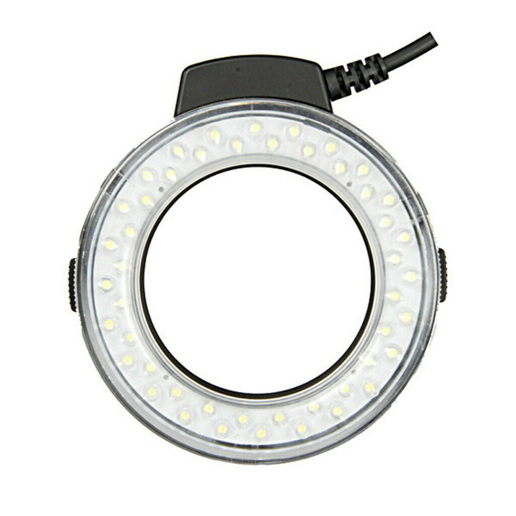 New Macro 48 LED Ring Flash Light Speedlight for Camera Universal