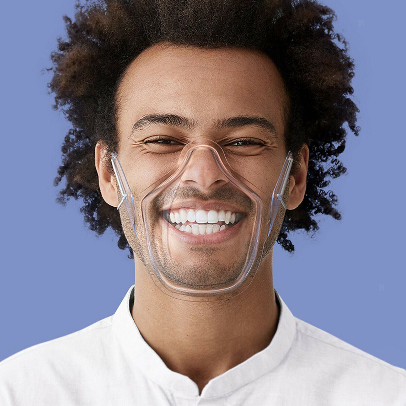 1PCS Durable Face Shield Elastic Band Anti Fog Face Cover Protector Visor
