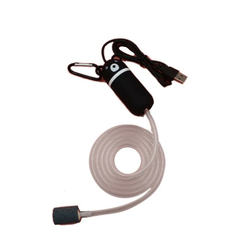 Portable USB Mini Oxygen Air Pump Mute Energy Save Supplie Powerful Outdoor O6X8