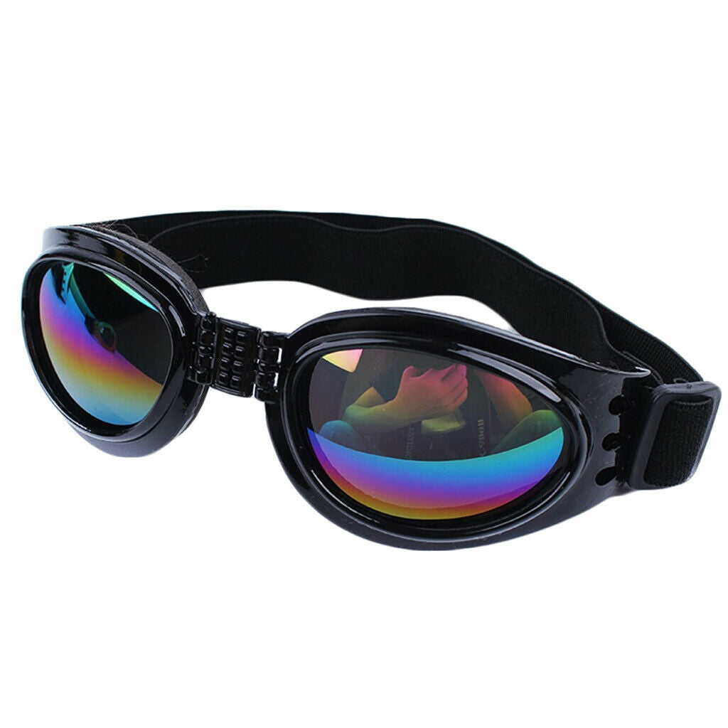 Adjustable Pet Sunglasses Windproof Waterproof Eye Wear Protection