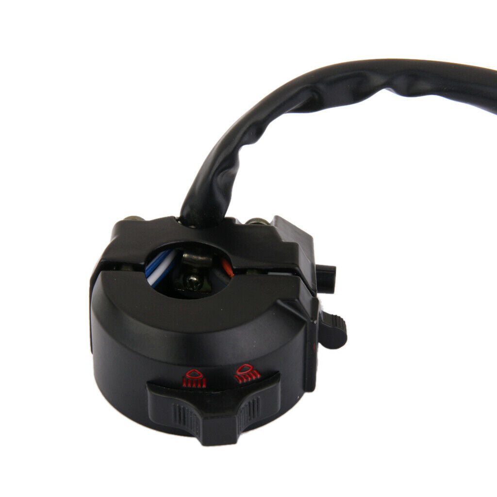 Universal Handlebar Left Side Control Switch ON-OFF Button for 7/8inch