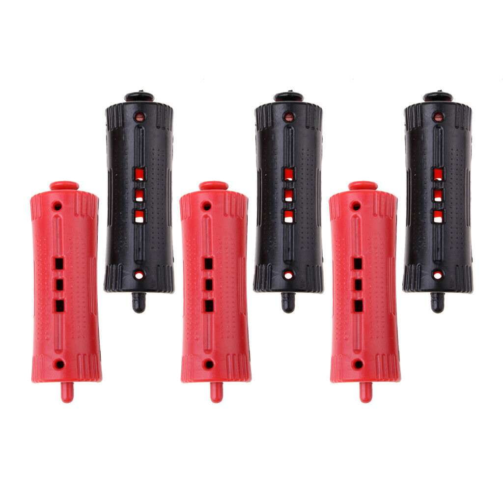 6 Pieces Hair Grip Curlers Rollers Salon Hairdressing Styling Tool 9.6x3.1 cm