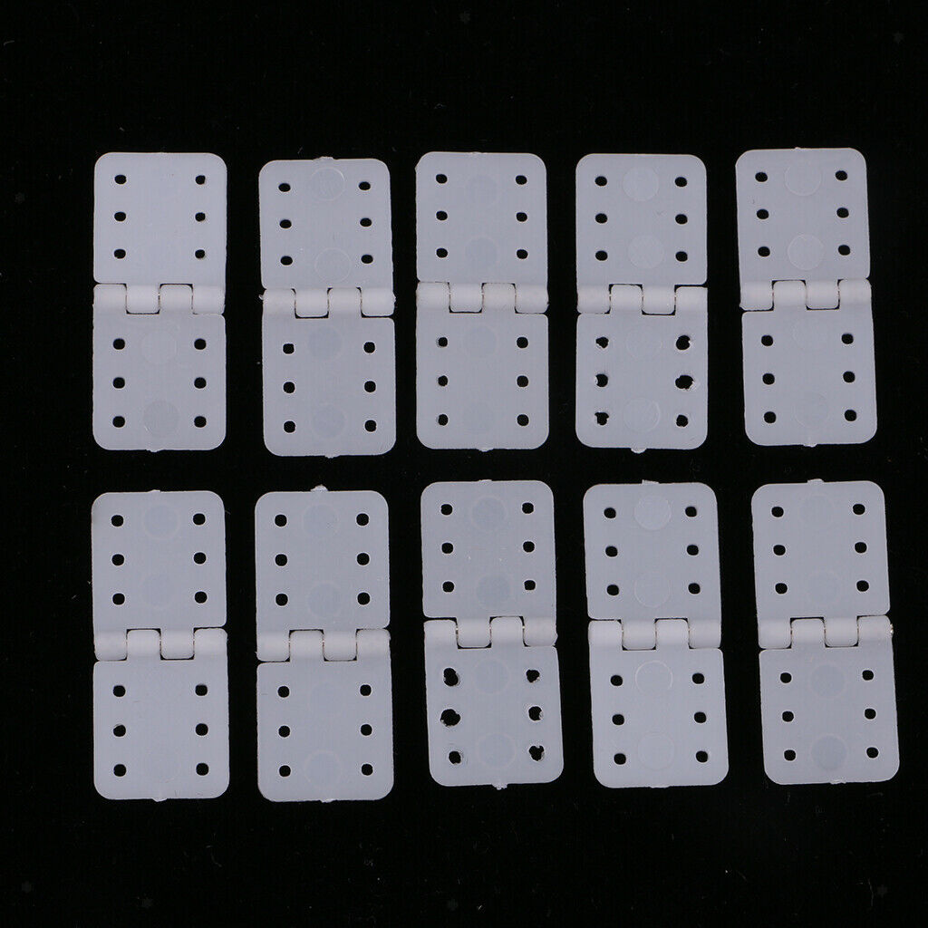 Fixed Plastic Hinges Replacement of RC Airplane Models (pack of 20)