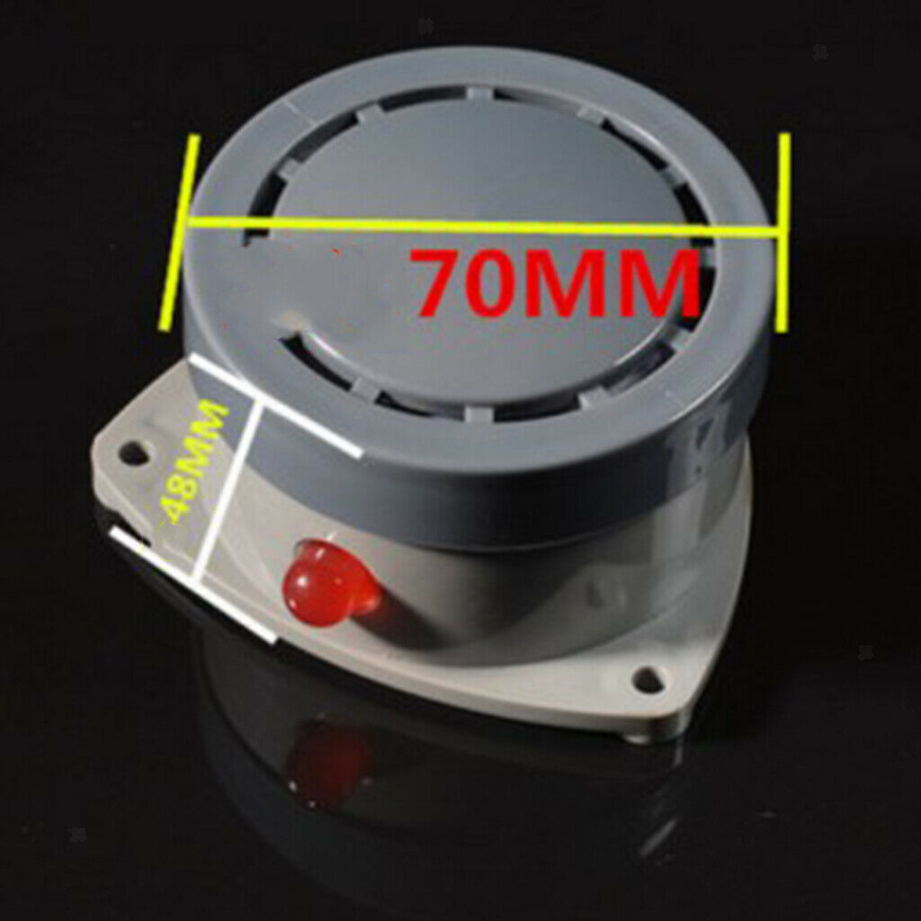 Home Security Water Leakage Sensor Alarm Water Detector Siren Alarm with LED