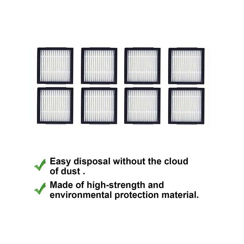 21PCS Rolling Brush Hepa Filter Side Brush for IRobot Roomba I7 E5 E6 I SeriP5M7
