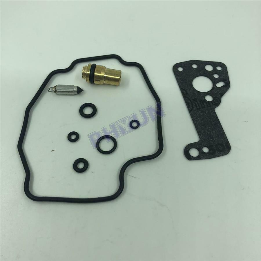 2 Sets For 1989-2001 Yamaha XV535 Virago Carburetor Repair Rebuild Kit w/ Float