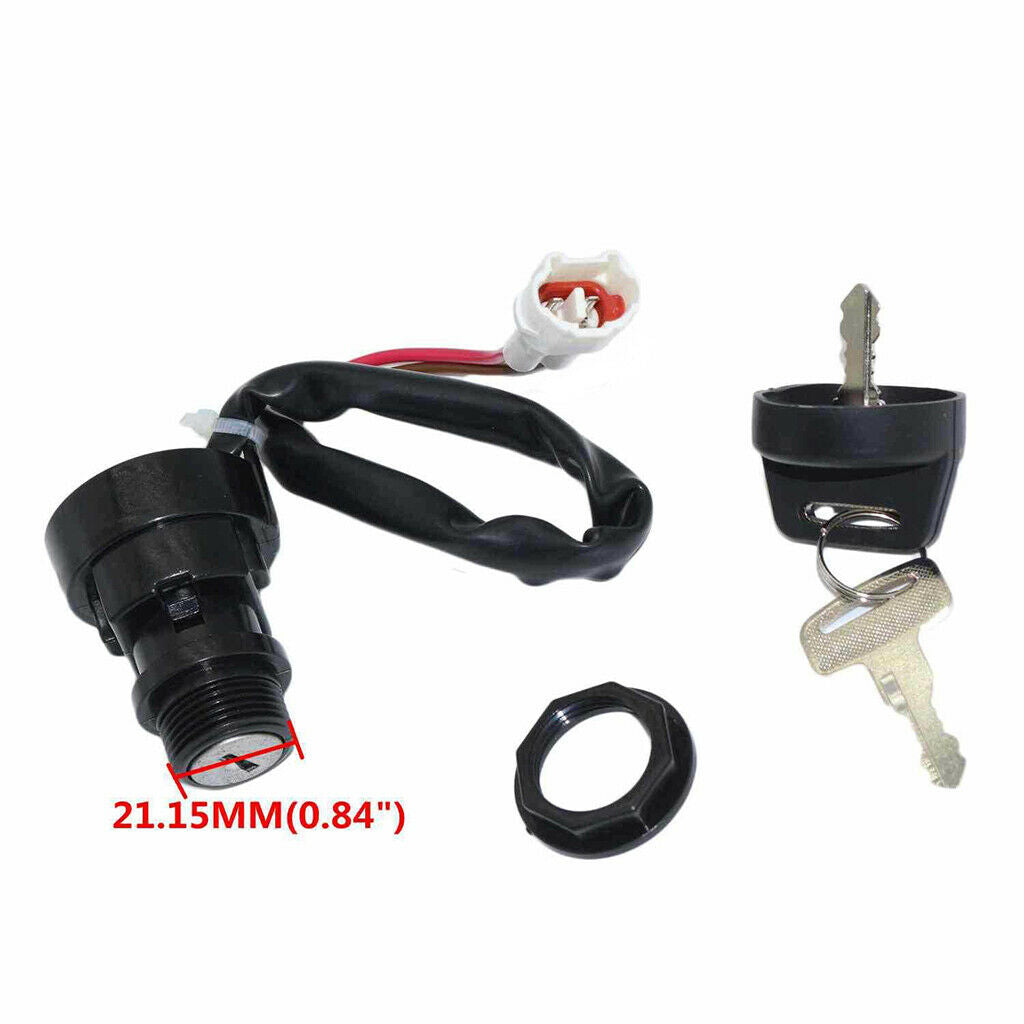 Motorcycle On/Off Ignition Key Switch for Yamaha YFZ350 Banshee 1995-2001
