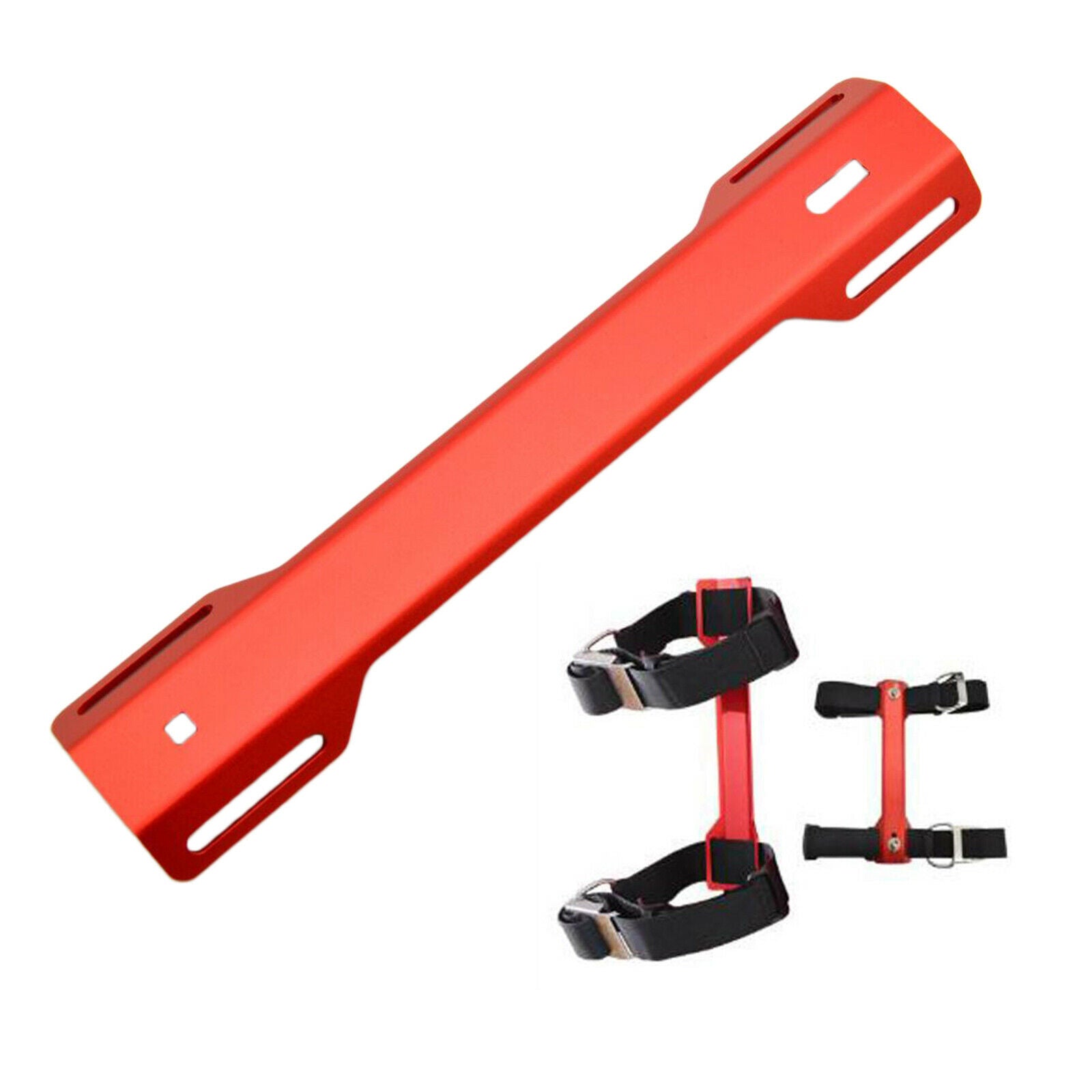 Aluminum Alloy Scuba Diving Tank Adapter (STA) BCD Backplate Durable Red