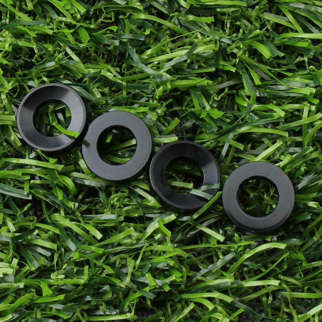 Lots 8 Aluminum Bicycle Disc Brake Bolts Spacer MTB Bike Washers Rings