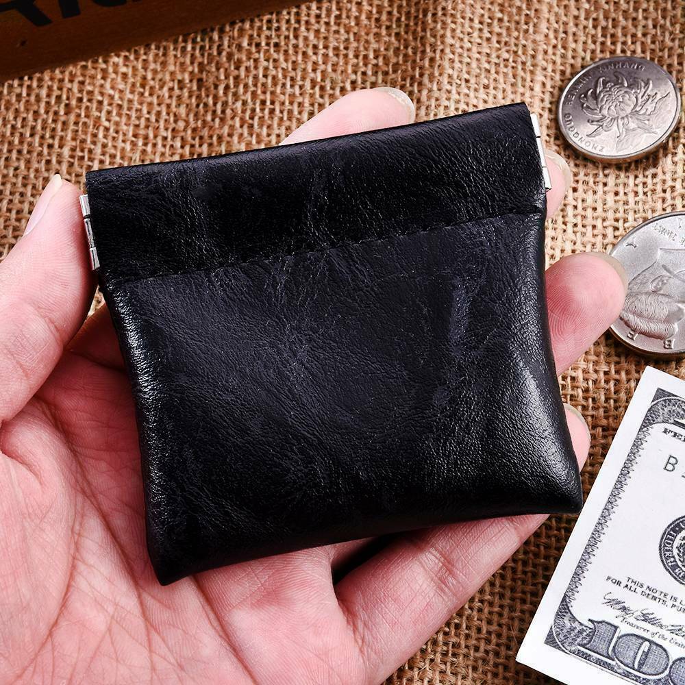 Women Men Coin Purse Small Short Wallet Bag Money Change Key Credit Card Holder~