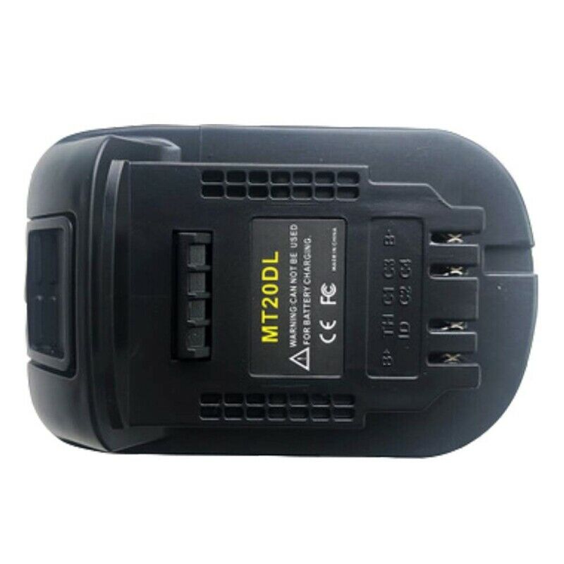 Mt20Dl Battery Adapter For Makita 18V Bl1830 Bl1860 Bl1815 Li-Ion Battery For M9