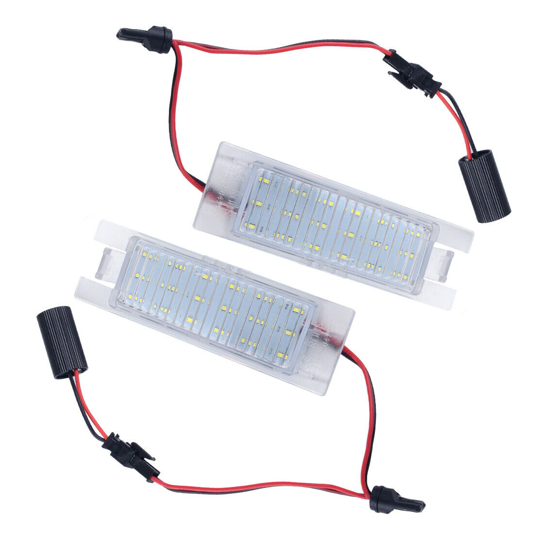 2x Error Free 18 LED License Plate Light Fit for Zafira B Astra H Insignia Atn