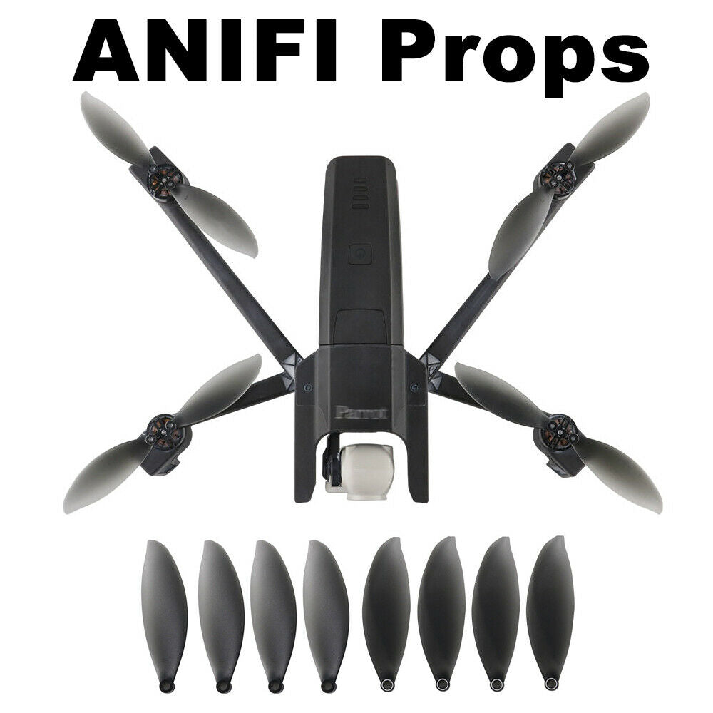 8PCS Propellers Folding Props for Parrot Anafi Camera Drone CW CCW Propeller