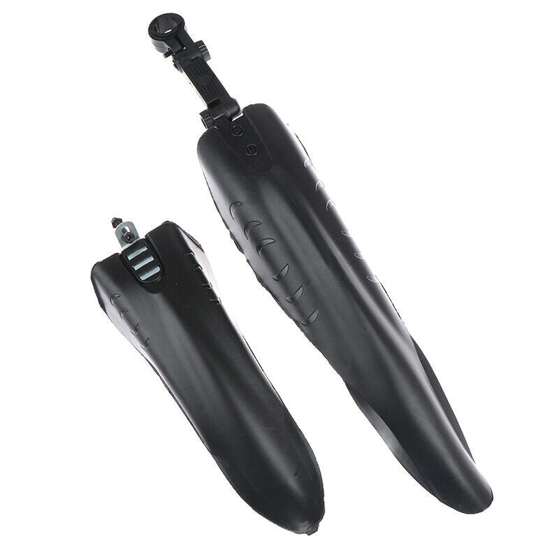1 Set Thickening Type Riding Mudguard Plastic Mountain Bike Front Rear Fender Tt