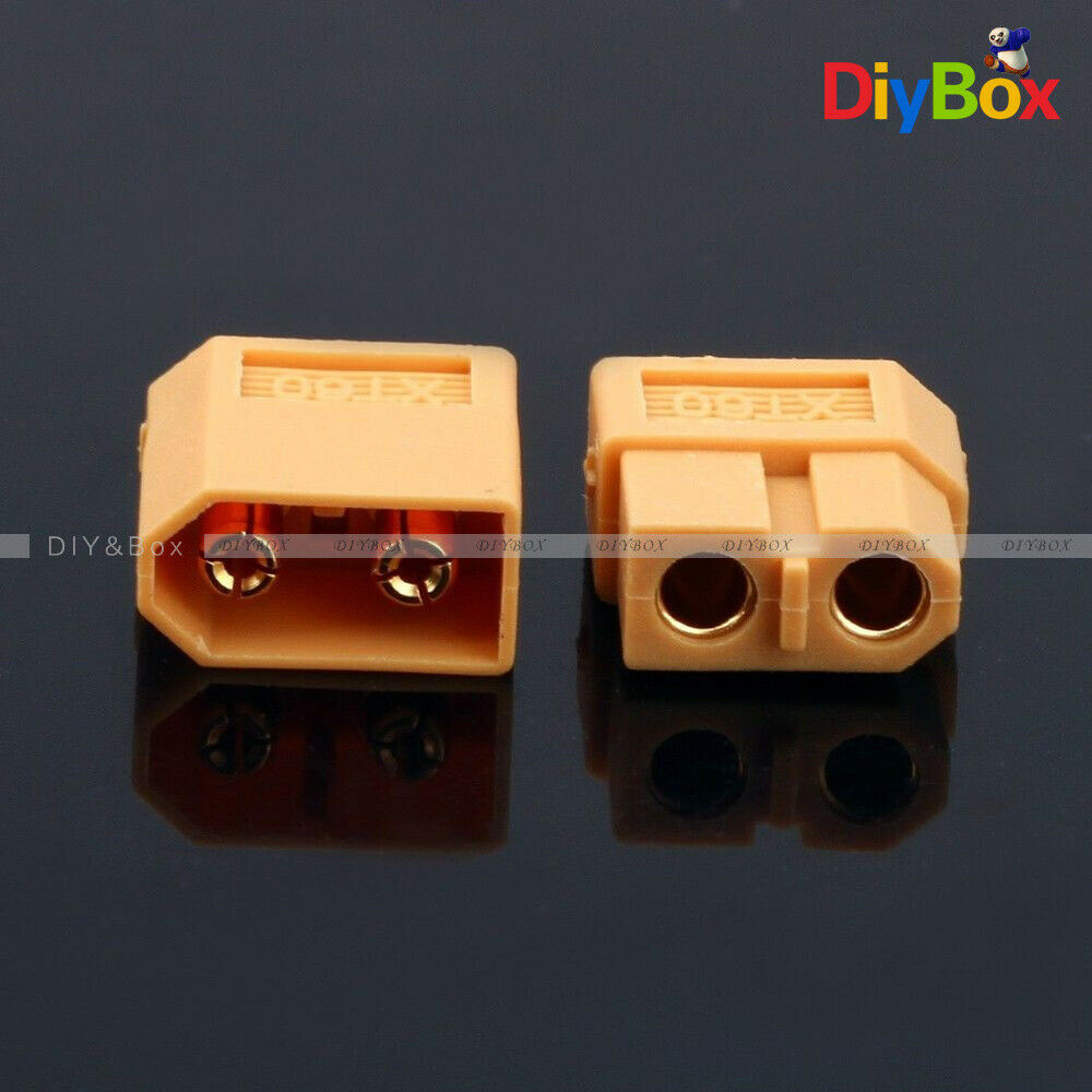 Lots 20Pcs 10 Pairs XT60 Male+Female Bullet Connectors Plugs for RC Lipo Battery