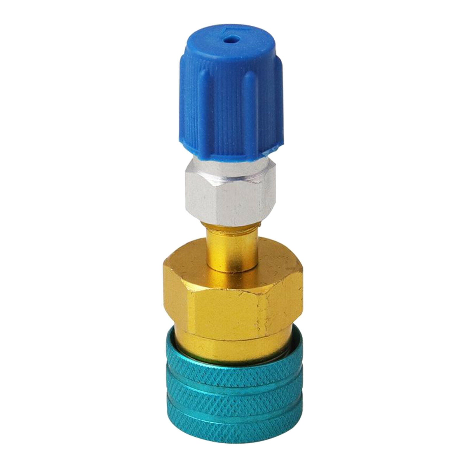 1x R1234YF Low Side Coupler to R134A Hose Adapter Quick Fitting Connector