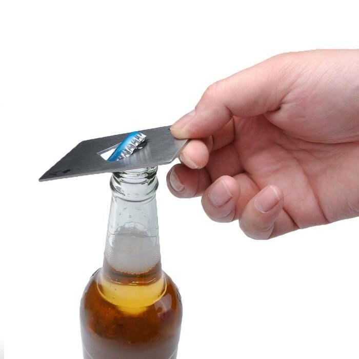 Bottle Opener Ace Pique Poker Casino Beer Steel New Stainless