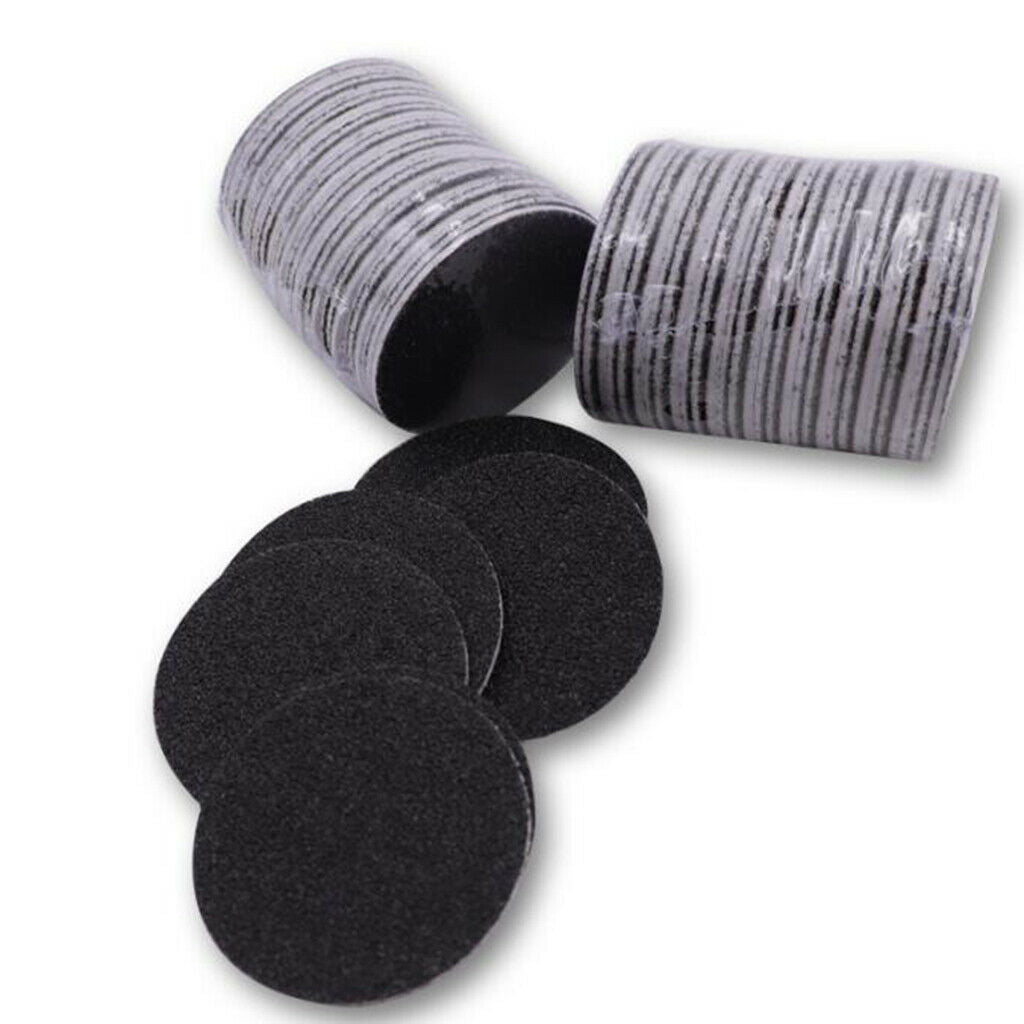 Smooth Electric Foot File Corns Cuticles Remover for Women Men Black
