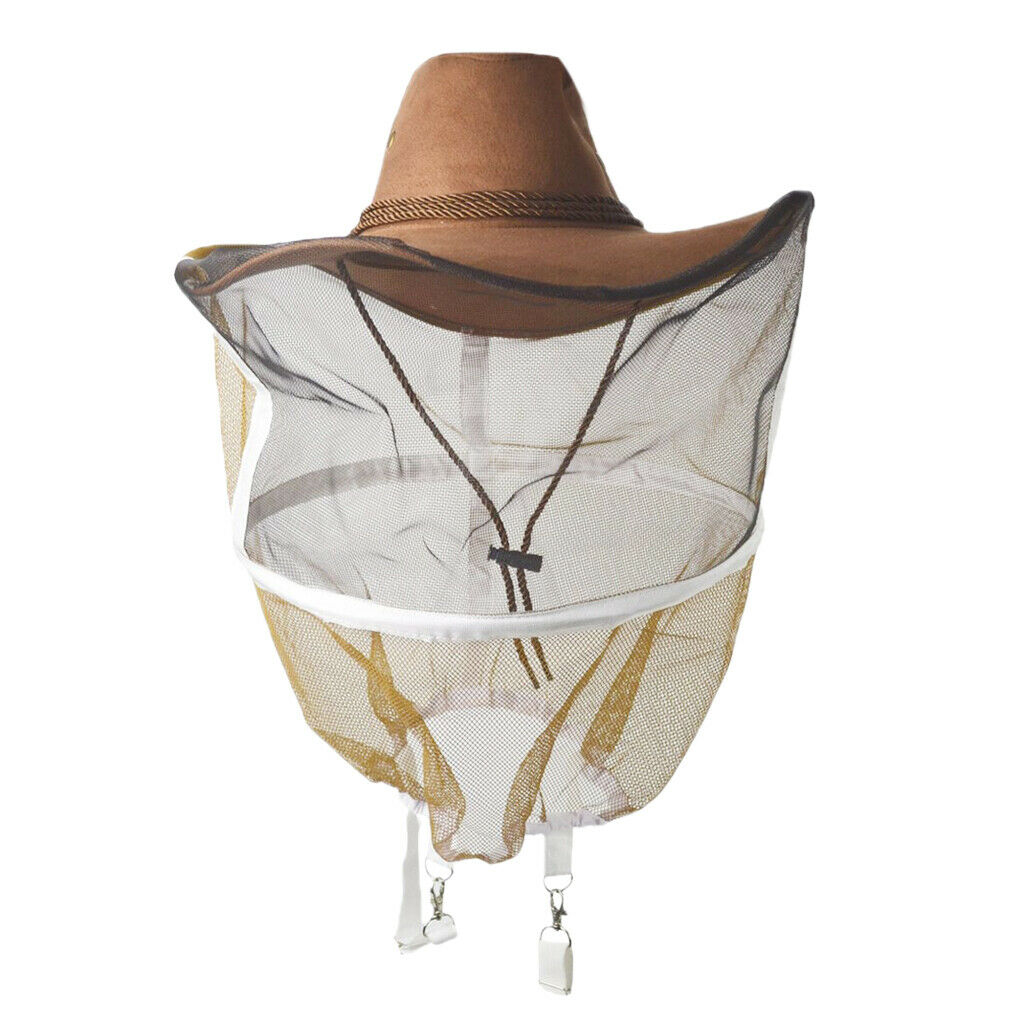 Beekeeping Veil Cow Boy Hat Beekeeper Hat Bee Hat Net Beekeeper Protector