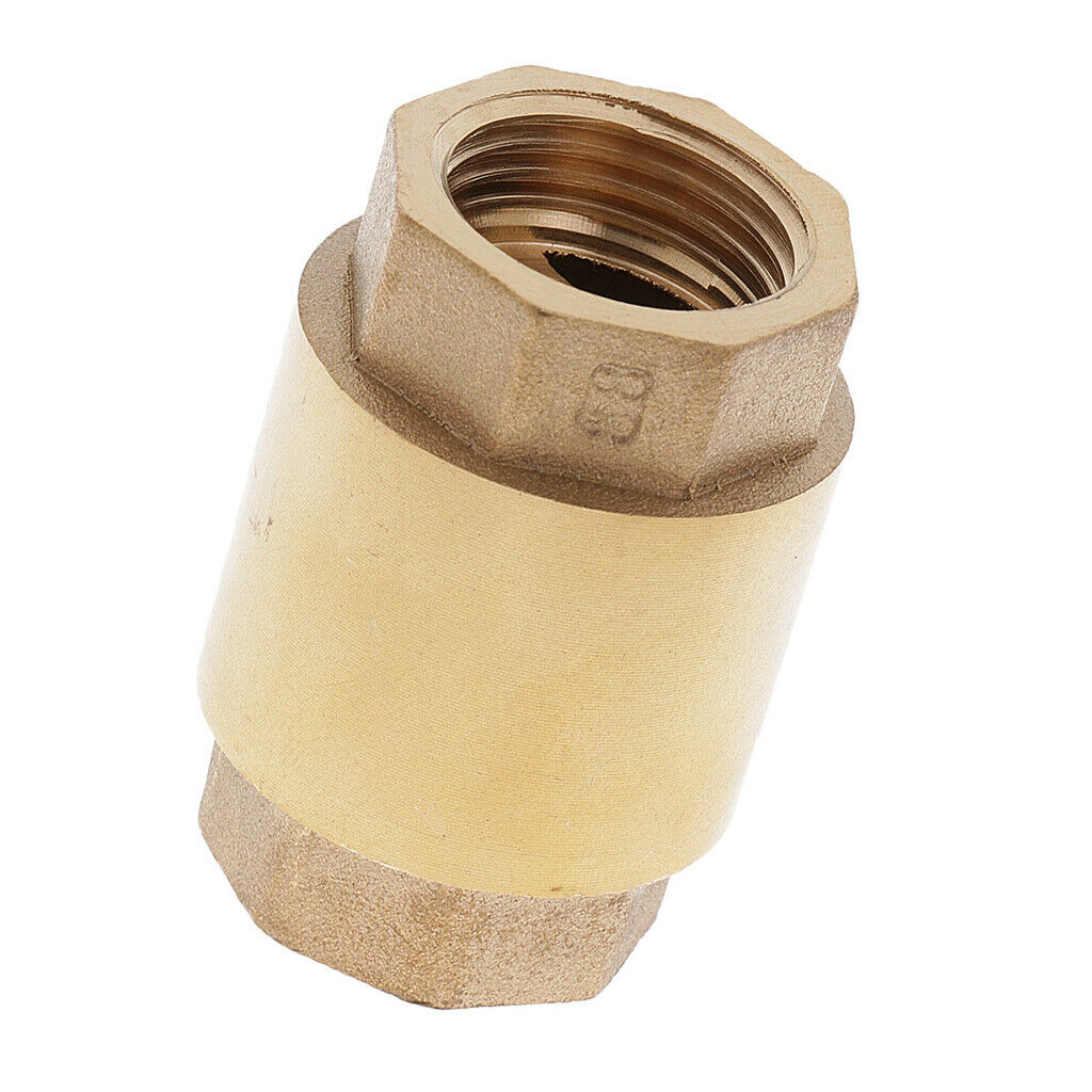 DN15 1/2 inch brass check valve suction valve for water and gas