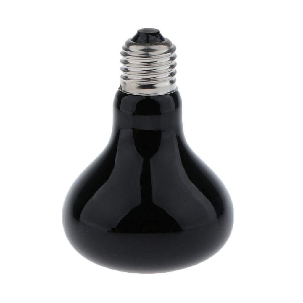 Reptile Basking Spot Heat Lamp Moonlight Heat Bulb for Reptile &Amphibian 50W