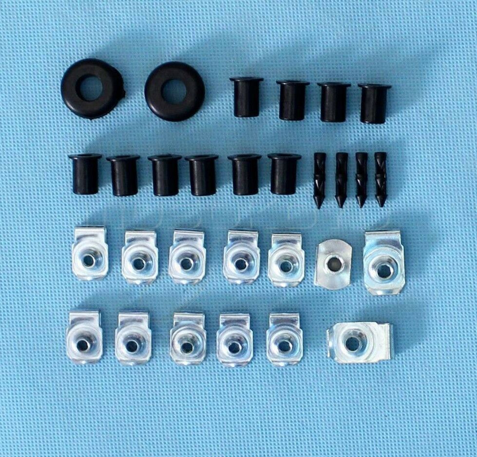 109Pcs Fairing Bolt Kit Body Work Screws For Suzuki GSX-R 600 750 06 2007 CD BK
