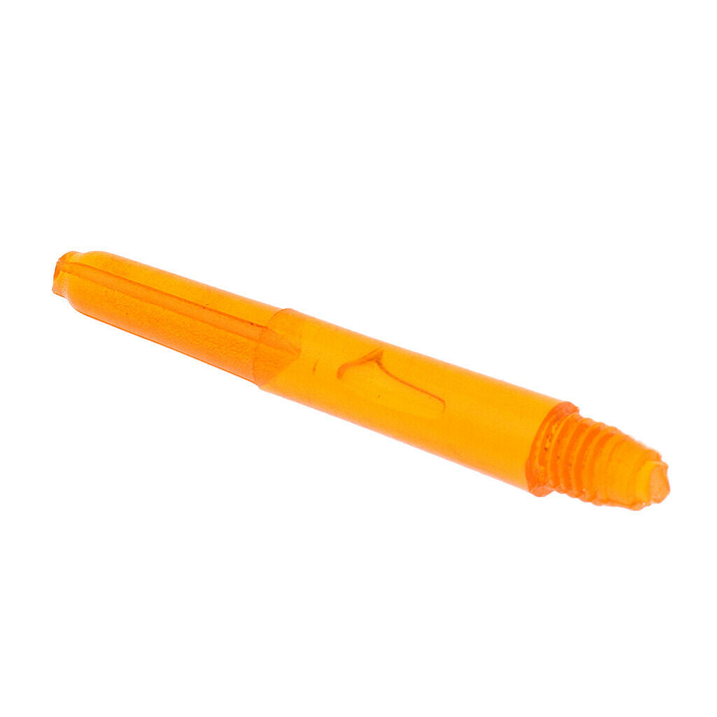60Pcs 2BA Thread Plastic  Stems Shafts Soft Tip Darts Green & Orange