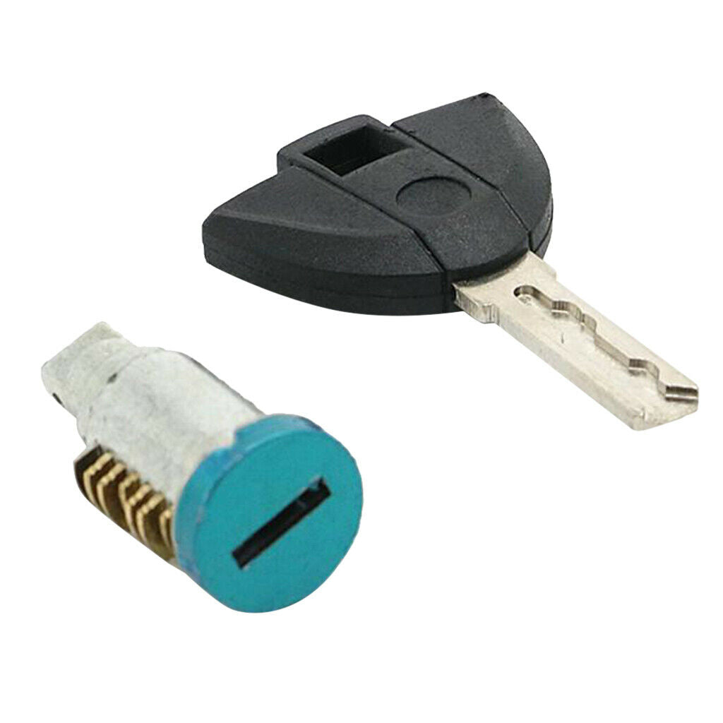 Motorcycle Lock Key Set - Rear Passenger Seat Lock Core Side Box for BMW S1000RR