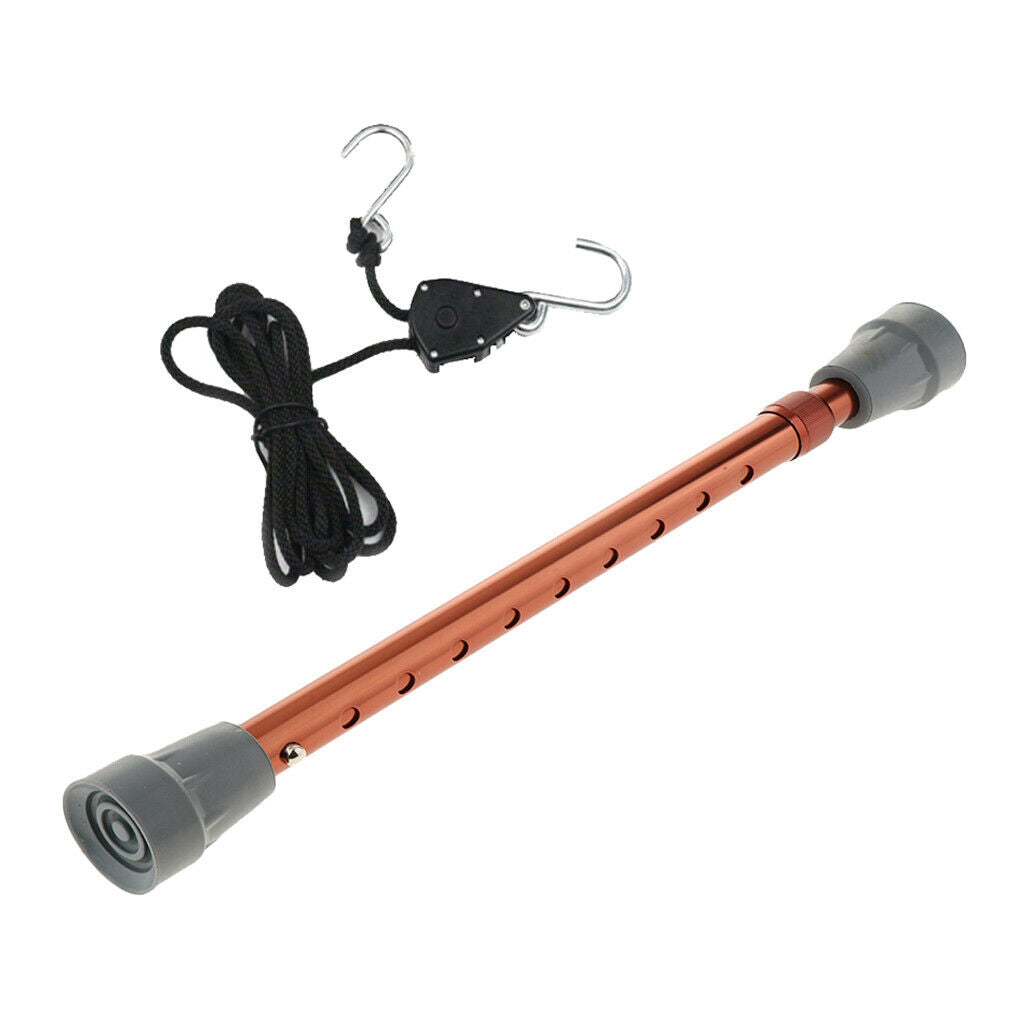 15-24" Vehicle Car Hood Cover Holder Prop Tools with Nylon Rope Universal