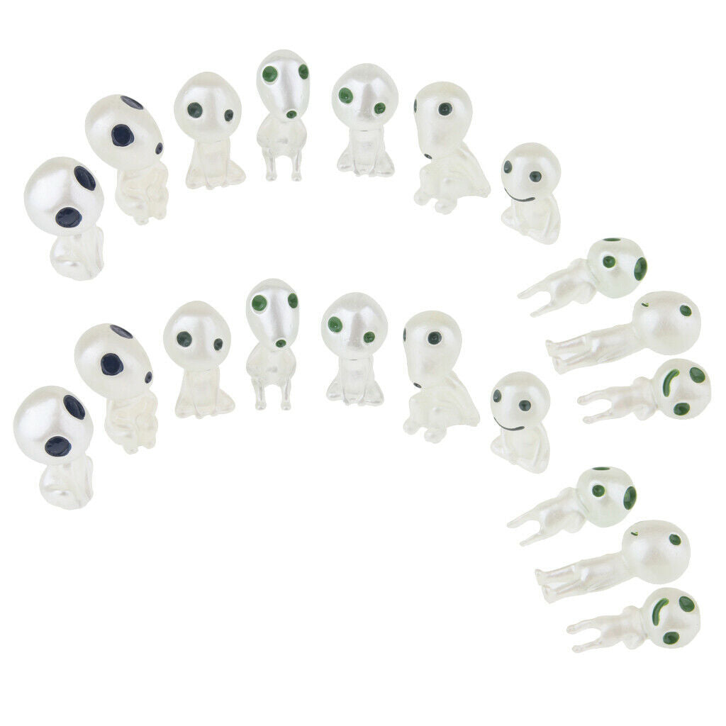 20 Pieces Cartoon Character Tree Elf Toys for Home Bonsai Garden