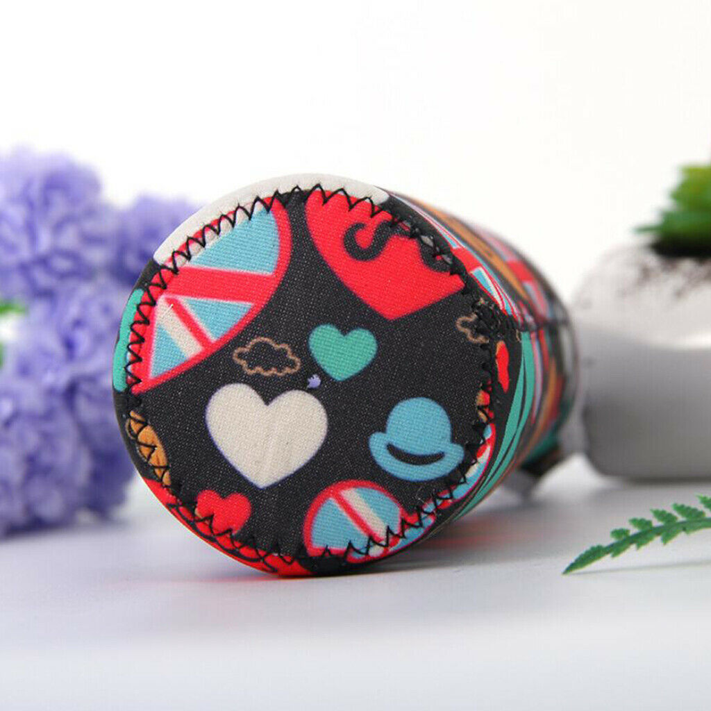 2 Pieces Kid Student Multicolor Insulation Tumbler Cups Sleeve Holders