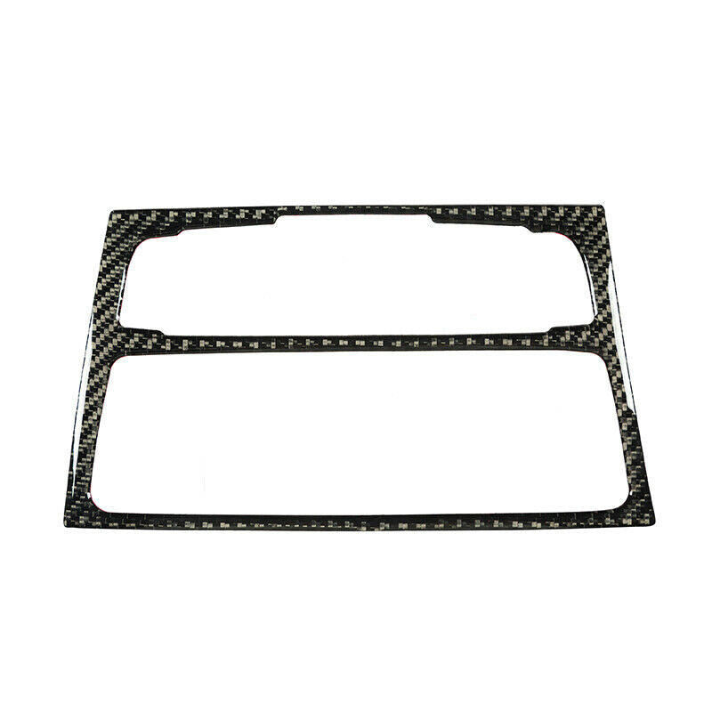 For Audi A4 A5  2009-2017 Carbon Fiber Center Control Panel Console Cover Trim