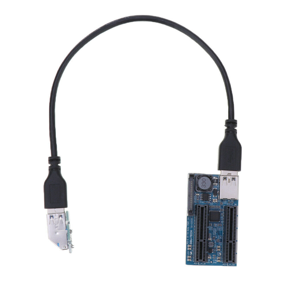Quality USB 3.0 PCI-E Express X1 Extender Adapter Cable
